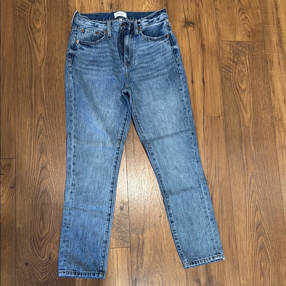 Pistola Keaton High Rise Slim Straight